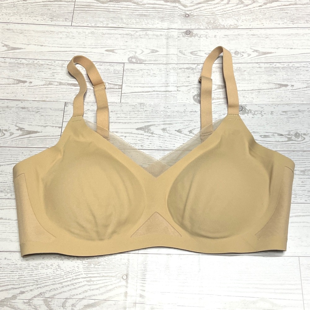 Seamless Nude Wireless Bra - Comfortable Everyday Support